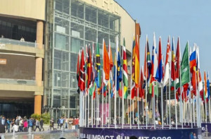 نئی دہلی میں  اے آئی سمٹ